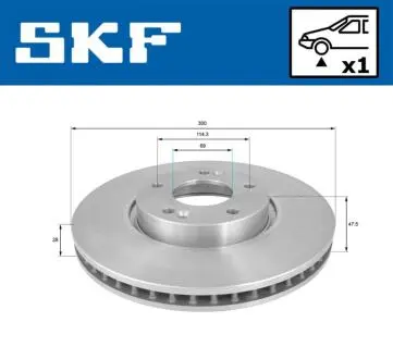 Автозапчасть SKF VKBD80236V1