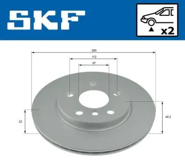 Автозапчасть SKF VKBD80244V2