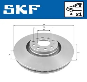 Автозапчасть SKF VKBD80254V1