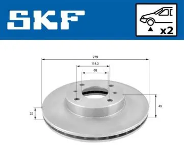 Автозапчасть SKF VKBD80264V2