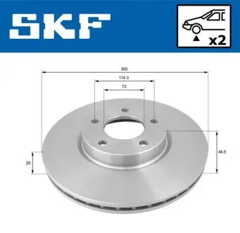 Автозапчасть SKF VKBD80273V2