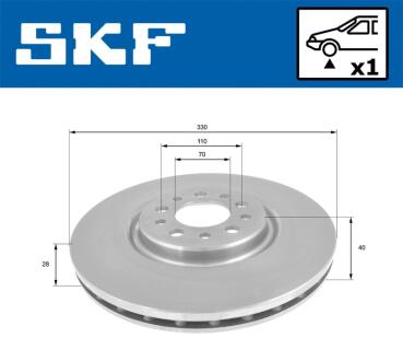 Автозапчасть SKF VKBD80294V1
