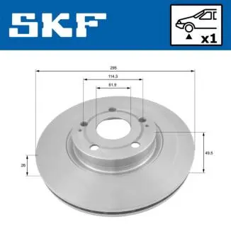 Автозапчасть SKF VKBD80299V1