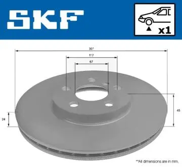 Автозапчасть SKF VKBD80304V1