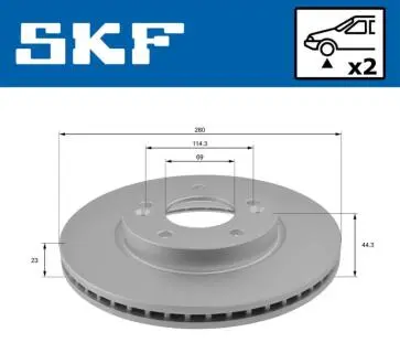 Автозапчасть SKF VKBD80323V2