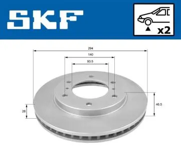 Автозапчасть SKF VKBD80340V2