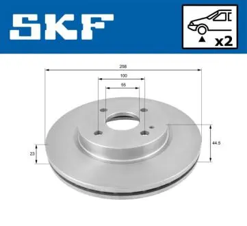 Автозапчасть SKF VKBD80351V2