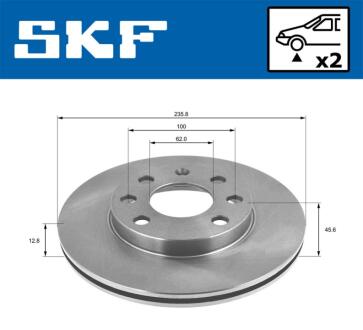 Автозапчасть SKF VKBD80929S2
