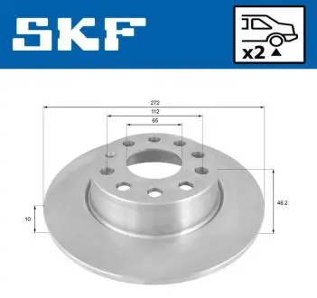 Автозапчасть SKF VKBD90041S2