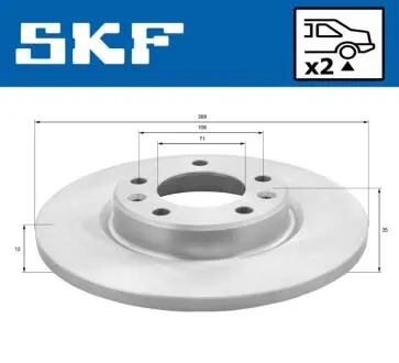 Автозапчасть SKF VKBD90087S2