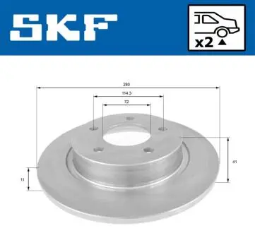 Автозапчасть SKF VKBD90303S2
