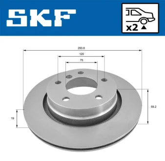 Автозапчастина SKF VKBD90447V2