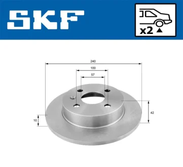 Автозапчасть SKF VKBD90497S2