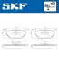 Тормозные колодки (передние) VW Caddy 03- (Teves) Q+ SKF VKBP80008 (фото 6)