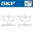 Колодки гальмівні (передні) VW Caddy 03- (Teves) Q+ SKF VKBP80008 (фото 6)