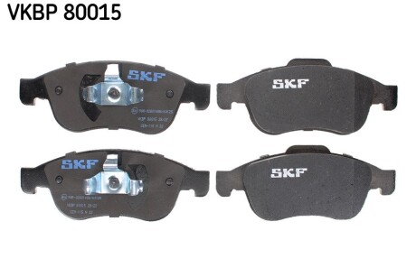 Комплект тормозных колодок (передних) Renault Fluence/Megane/Scenic 08- SKF VKBP80015