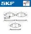 Колодки тормозные (передние) VW Caddy IV/Golf VII/Passat B8/Skoda Octavia/Seat Leon 12- (с датчиком) SKF VKBP80018E (фото 2)