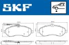 Тормозные колодки (передние) Fiat Scudo 07- SKF VKBP80048E (фото 2)