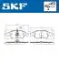 Колодки гальмівні (передні) Audi A4/A5/A7 07- (Lucas) (з датчиком) SKF VKBP80053E (фото 4)