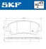 Комплект тормозных колодок (передних) Nissan Qashqai/X-Trail 07- SKF VKBP80069 (фото 2)