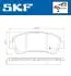 Комплект колодок гальмівних (передніх) Nissan Qashqai/X-Trail 07- SKF VKBP80069 (фото 2)