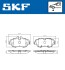 Колодки гальмівні (передні) BMW 1 (E81/E82/E87/E88) 04-13/2 (F45) 14-18 SKF VKBP80093 (фото 2)