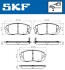 Тормозные колодки (передние) Kia Sportage/Carens III 04- Q+ SKF VKBP80106A (фото 2)