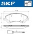 Колодки тормозные (передние) Ford Transit V347 06- (FWD) (Bosch) Q+ (с датчиком) SKF VKBP80110E (фото 2)