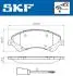 Колодки тормозные (передние) Ford Transit V347 06- (FWD) (Bosch) Q+ (с датчиком) SKF VKBP80110E (фото 2)