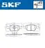 Колодки гальмівні (передні) Renault Laguna II 01- SKF VKBP80133 (фото 2)