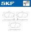 Тормозные колодки (передние) Kia Ceed 07-/Carens 03-07 (130x56) SKF VKBP80183A (фото 2)