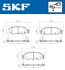 Тормозные колодки (передние) Subaru Justy 03-/Opel Agila 00-07 SKF VKBP80223A (фото 2)