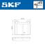 Колодки гальмівні (передні) Opel Ascona 70-75/Kadett 67-79/Rekord 63-77/Audi 100 71-76 SKF VKBP80248 (фото 2)