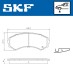 Тормозные колодки (передние) Mitsubishi Grandis 04-11/Pajero II-IV 90-/Mazda E2000/2200 88-03 SKF VKBP80252A (фото 2)