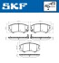 Тормозные колодки (передние) Hyundai Sonata/Elantra 01-11/ix20 10-/Tucson/Kia Sportage/Carens 04- SKF VKBP80258A (фото 2)