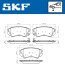 Тормозные колодки (передние) Opel Astra J 12-/Insignia 08- (Mando) SKF VKBP80264A (фото 2)