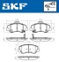 Колодки тормозные.) Hyundai Accent IV 10-/ i20 14-/Kia Rio 10- SKF VKBP80268A (фото 2)