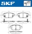 Колодки гальмівні (задні) Fiat 500L/Opel Corsa D 06- (Bosch) (з датчиками) SKF VKBP80280A (фото 2)