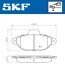 Тормозные колодки (передние) Volvo XC60 I 08-17 (Ate) SKF VKBP80284E (фото 2)