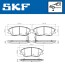 Тормозные колодки (передние) Hyundai Accent I/II 89-06/Getz 02-11 (Akebono) SKF VKBP80286A (фото 2)