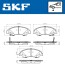 Тормозные колодки (передние) Hyundai i10 08- (132.5x44) SKF VKBP80386A (фото 2)