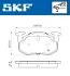 Колодки гальмівні (передні) Renault Twingo 96-07 SKF VKBP80387E (фото 2)