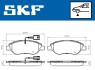 Колодки гальмівні (передні) Fiat Stilo/Bravo/Lancia Delta 01-18 SKF VKBP80395E (фото 2)