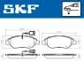 Колодки гальмівні (передні) Fiat Stilo/Bravo/Lancia Delta 01-18 SKF VKBP80395E (фото 2)