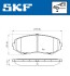 Тормозные колодки (передние) Suzuki Grand Vitara 1.3-3.2 98- (Tokico) SKF VKBP80417A (фото 2)