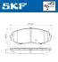 Тормозные колодки (передние) Suzuki Grand Vitara 1.3-3.2 98- (Tokico) SKF VKBP80417A (фото 2)
