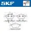 Тормозные колодки (передние) VW T5 03-15/T6 15- (Ate - Teves)/(с датчиком) SKF VKBP80445E (фото 2)