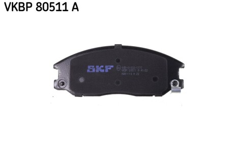 Тормозные колодки (передние) Hyundai Santa Fe/Trajet 01-08 (Mando) SKF VKBP80511A