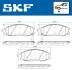 Колодки гальмівні (передні) Hyundai Santa Fe/Trajet 01-08 (Mando) SKF VKBP80511A (фото 6)