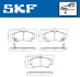 Тормозные колодки (передние) Honda Civic 91-01 SKF VKBP80521A (фото 2)